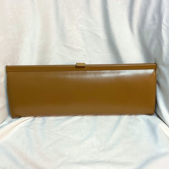 Simpsons Handbags - Vintage Simpsons Long Clutch In Tan